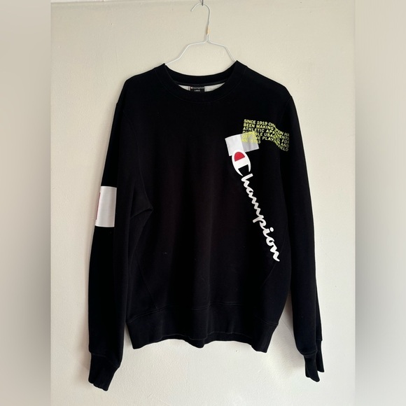 Champion Mens Super Fleece 2.0 Behind The Label Crew - Picture 2 of 9